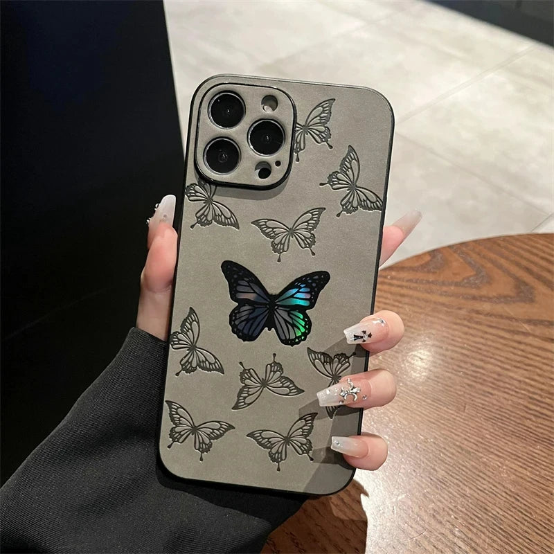 Luxury Leather Butterfly iPhone Case price in Bangladesh 3