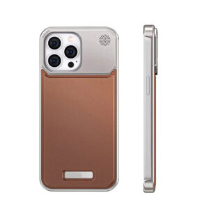 Luxury Leather Metal iPhone Case price in Bangladesh
