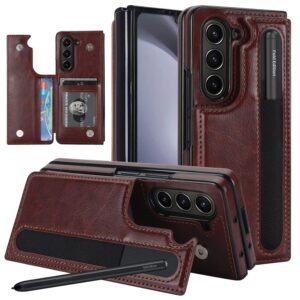 Luxury Leather Wallet Samsung Case price in Bangladesh 11