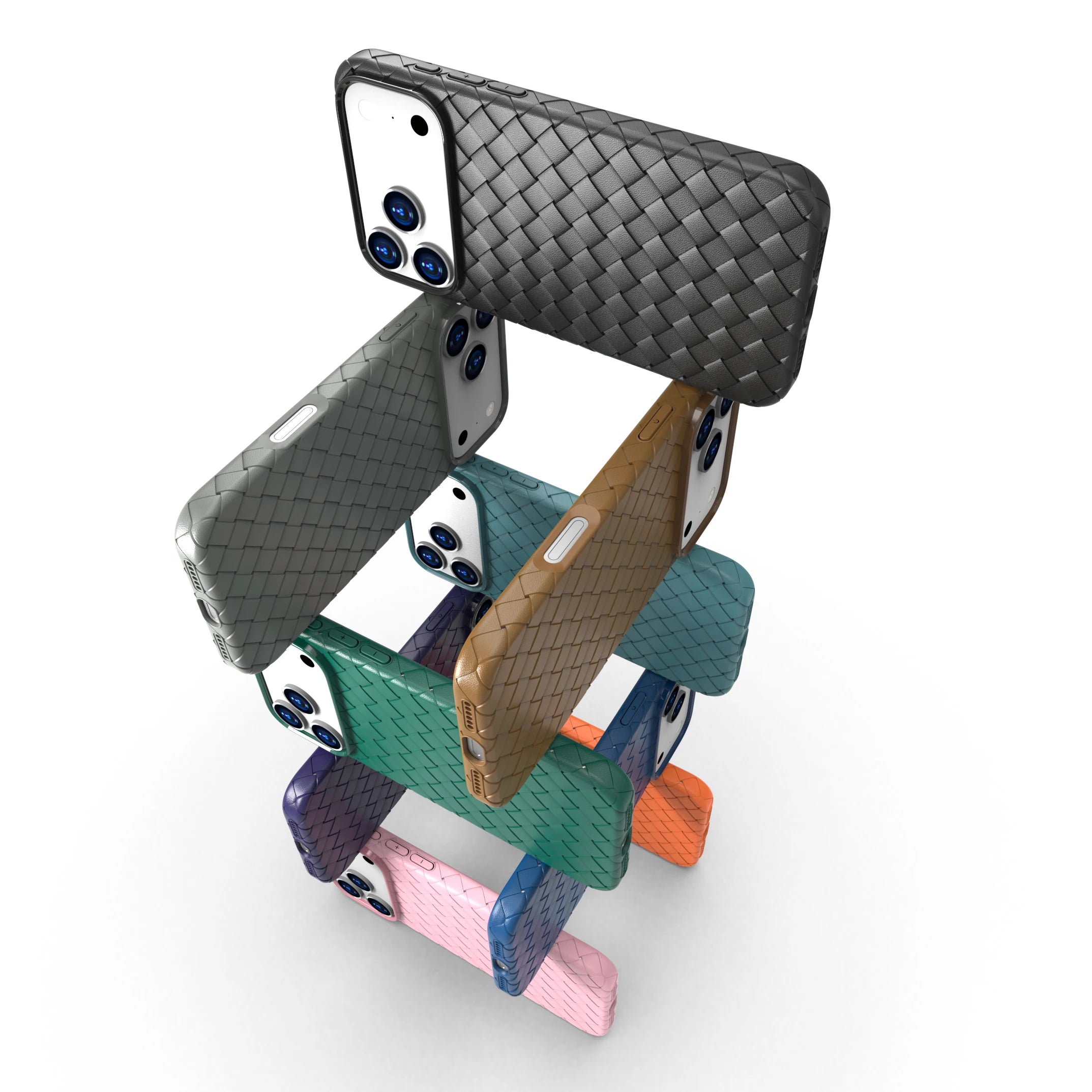 Luxury Shockproof Woven TPU iPhone Case price in Bangladesh 5