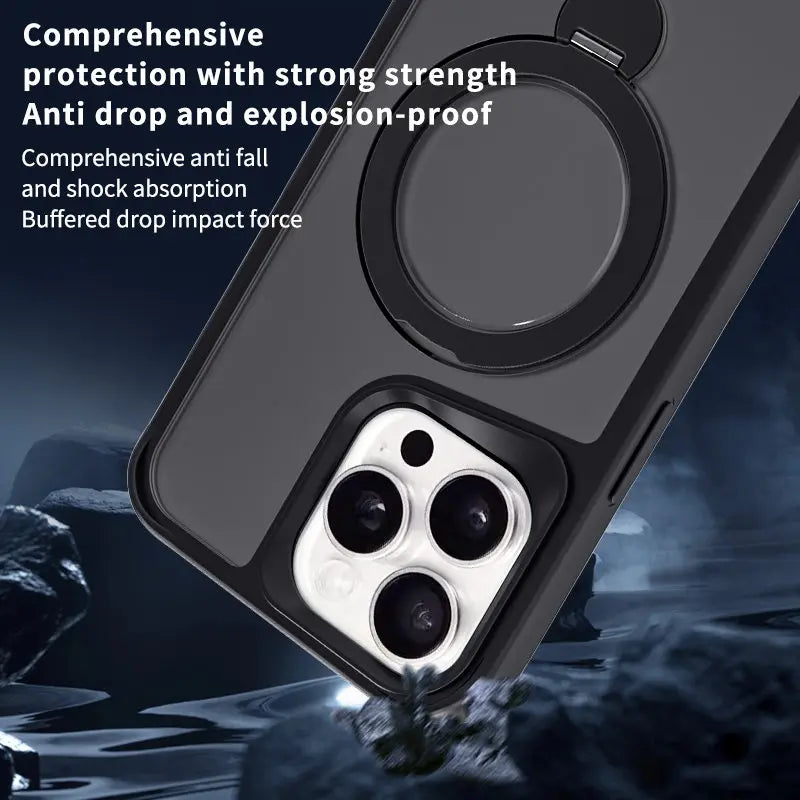 Magnetic 360° Ring iPhone Case price in Bangladesh 1