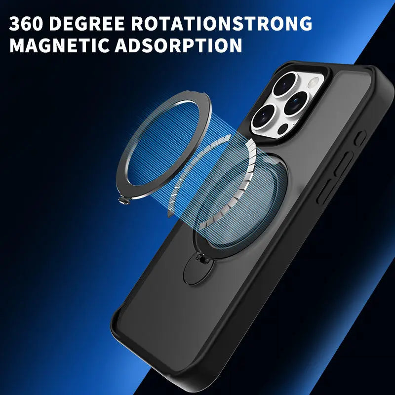 Magnetic 360° Ring iPhone Case price in Bangladesh 3