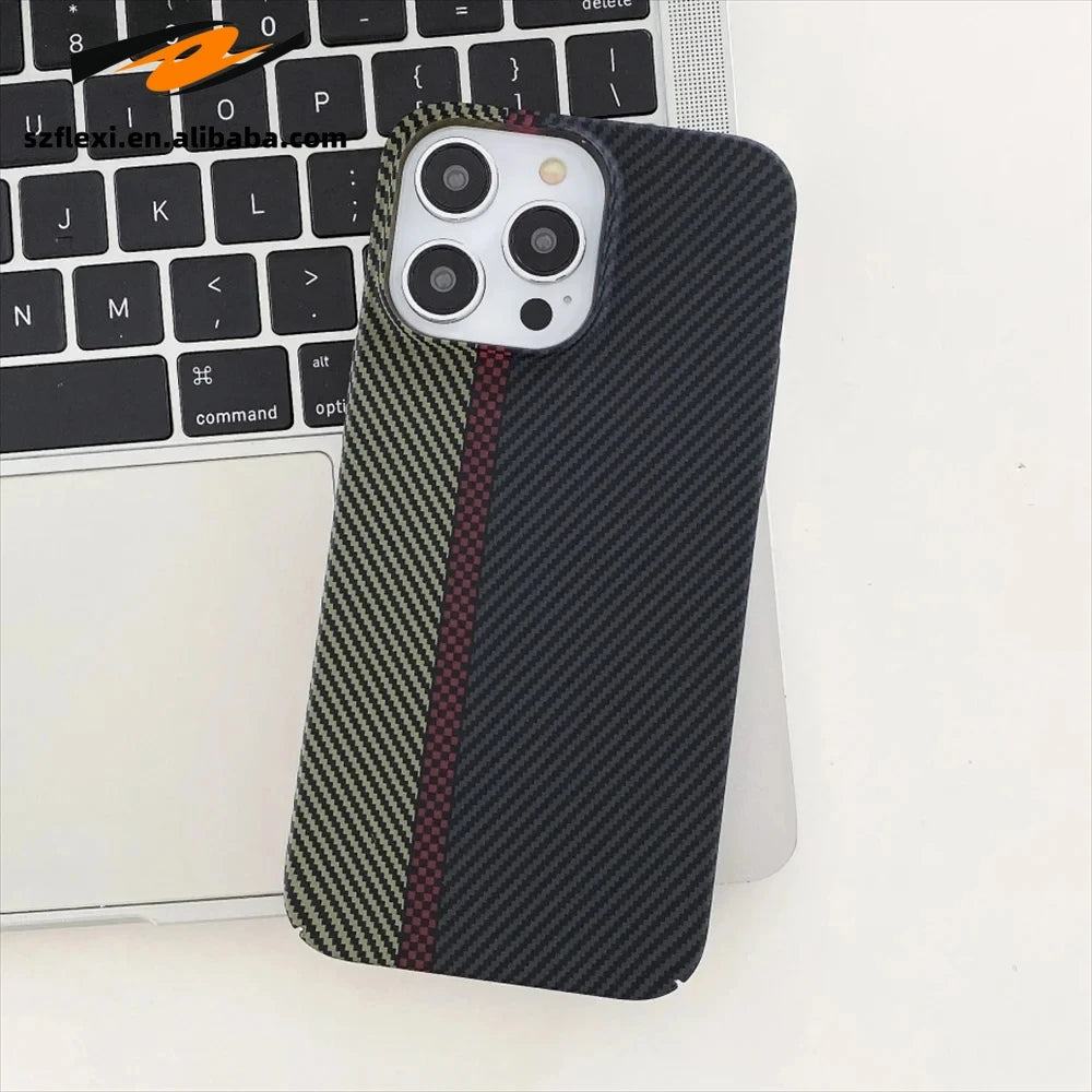 Magnetic Carbon Fiber Case for iPhone Models 7