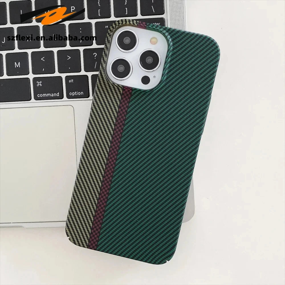 Magnetic Carbon Fiber Case for iPhone Models 9