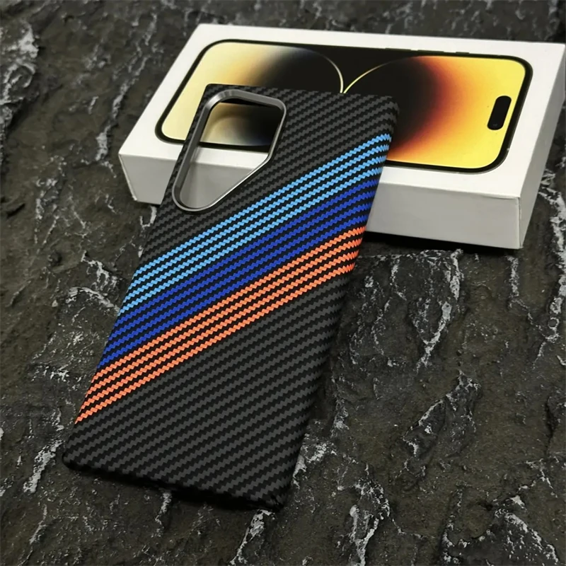 Magnetic Carbon Phone Case for Samsung S23 and S24 Ultra 5
