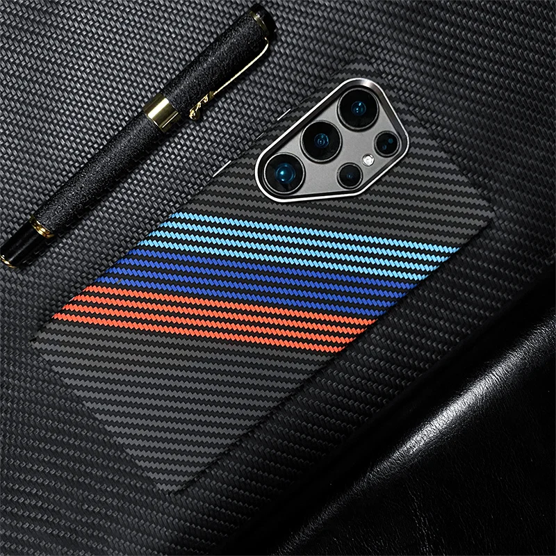 Magnetic Carbon Phone Case for Samsung S23 and S24 Ultra 4