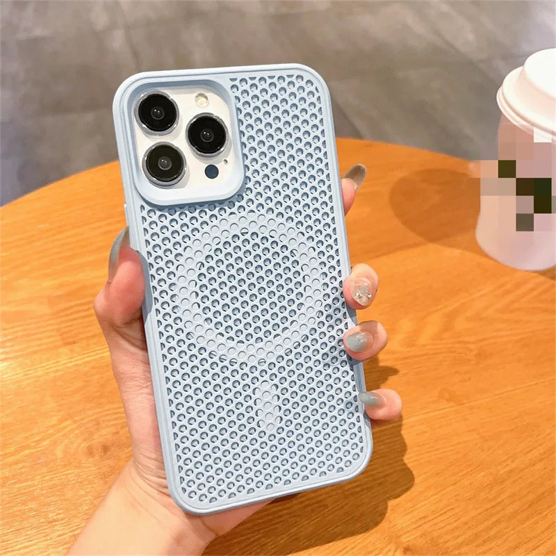 Magnetic Case for iPhone with Heat Dissipation Feature