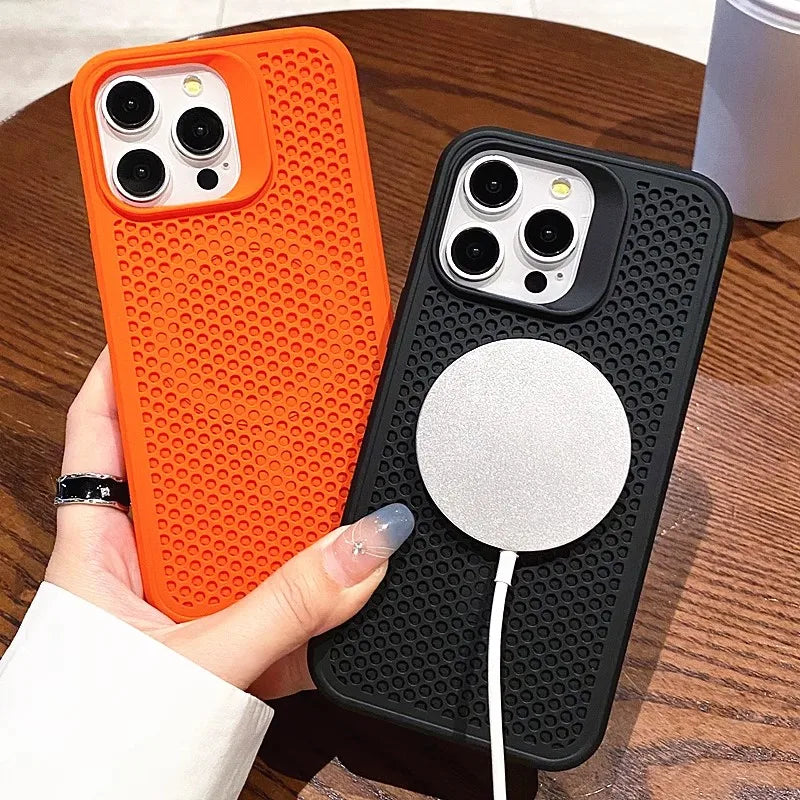 Magnetic Case for iPhone with Heat Dissipation Feature 2