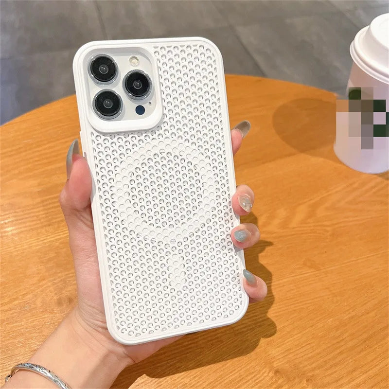 Magnetic Case for iPhone with Heat Dissipation Feature 9