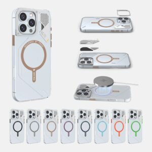 Magnetic Clear iPhone Case with Strong Yellow Protection price in Bangladesh