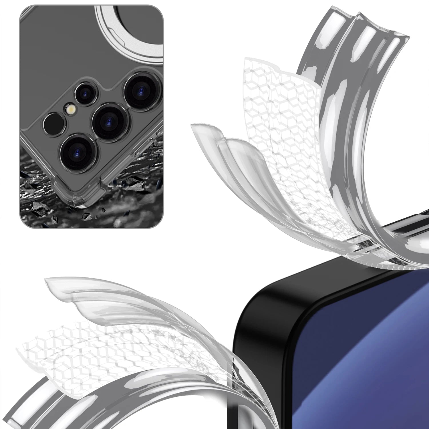 Magnetic Clear Samsung Galaxy Case price in Bangladesh 4