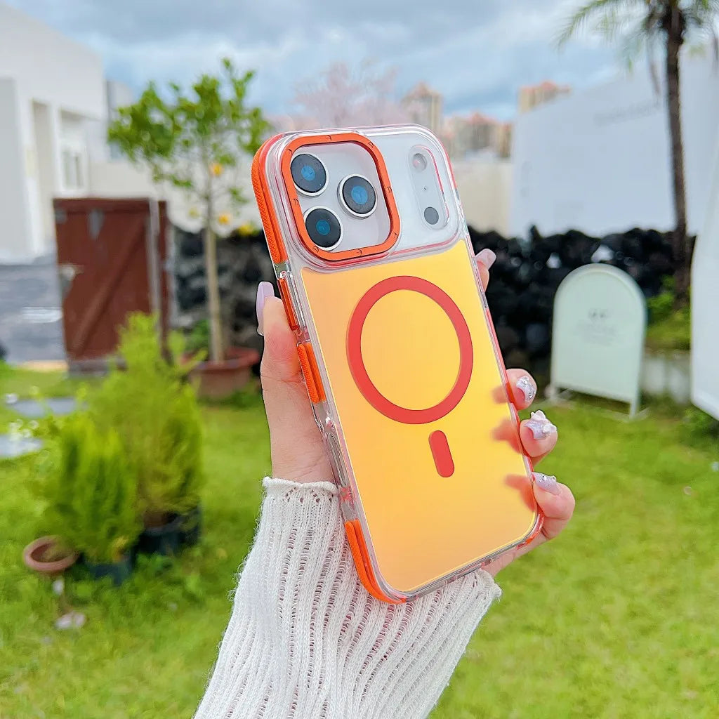 Magnetic Dual-Color Case for iPhone 13 and 17 Pro Max 8