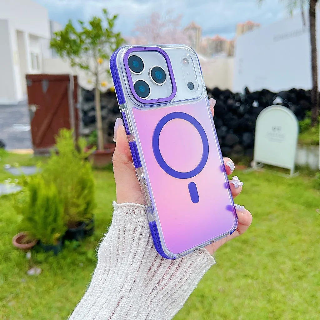 Magnetic Dual-Color Case for iPhone 13 and 17 Pro Max 9