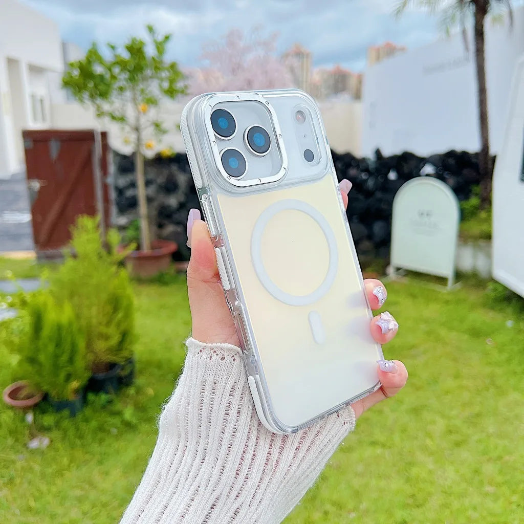 Magnetic Dual-Color Case for iPhone 13 and 17 Pro Max 7