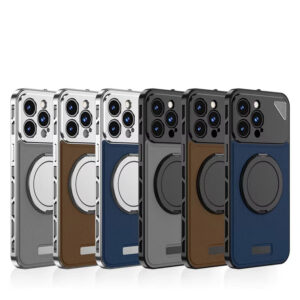 Magnetic Leather iPhone Case with Lens Protection price in Bangladesh