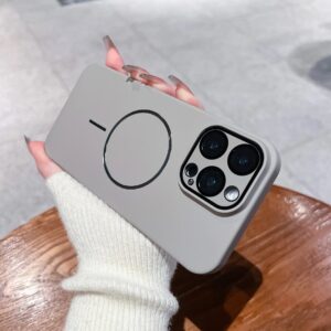 Magnetic Phone Case with Camera Lens Protector for iPhone 13