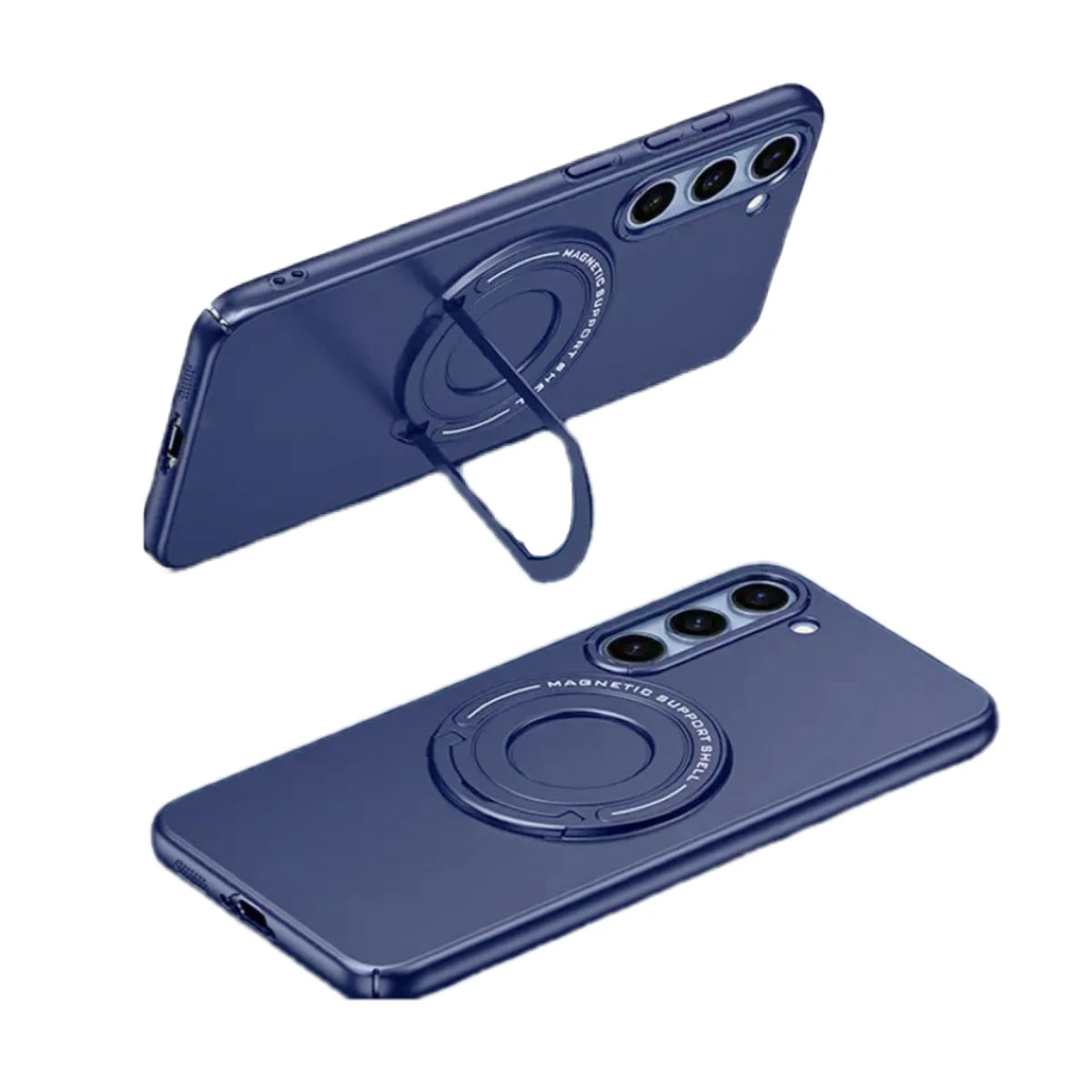 Magnetic Phone Case with Wireless Charger for Galaxy Models