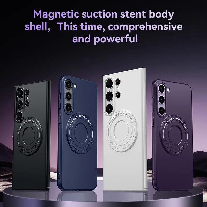 Magnetic Phone Case with Wireless Charger for Galaxy Models 1
