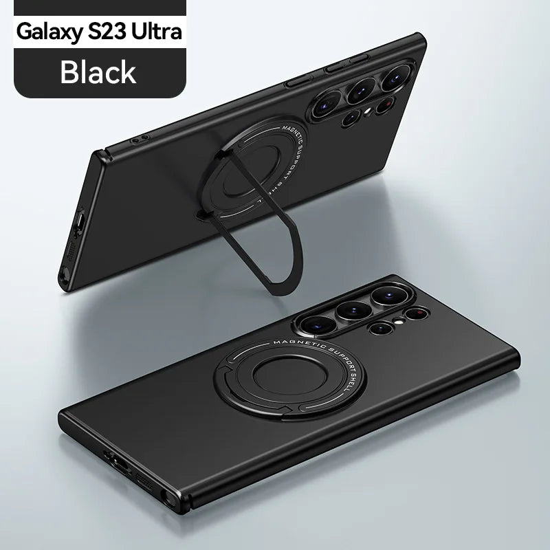 Magnetic Phone Case with Wireless Charger for Galaxy Models 6