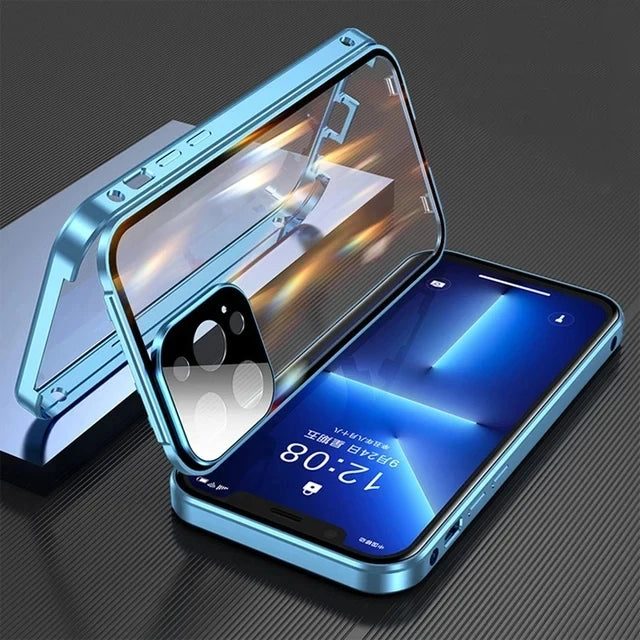 Magnetic Privacy Case for iPhone Models 10