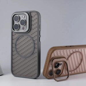 Magnetic Protective Case with Kickstand for iPhone Models