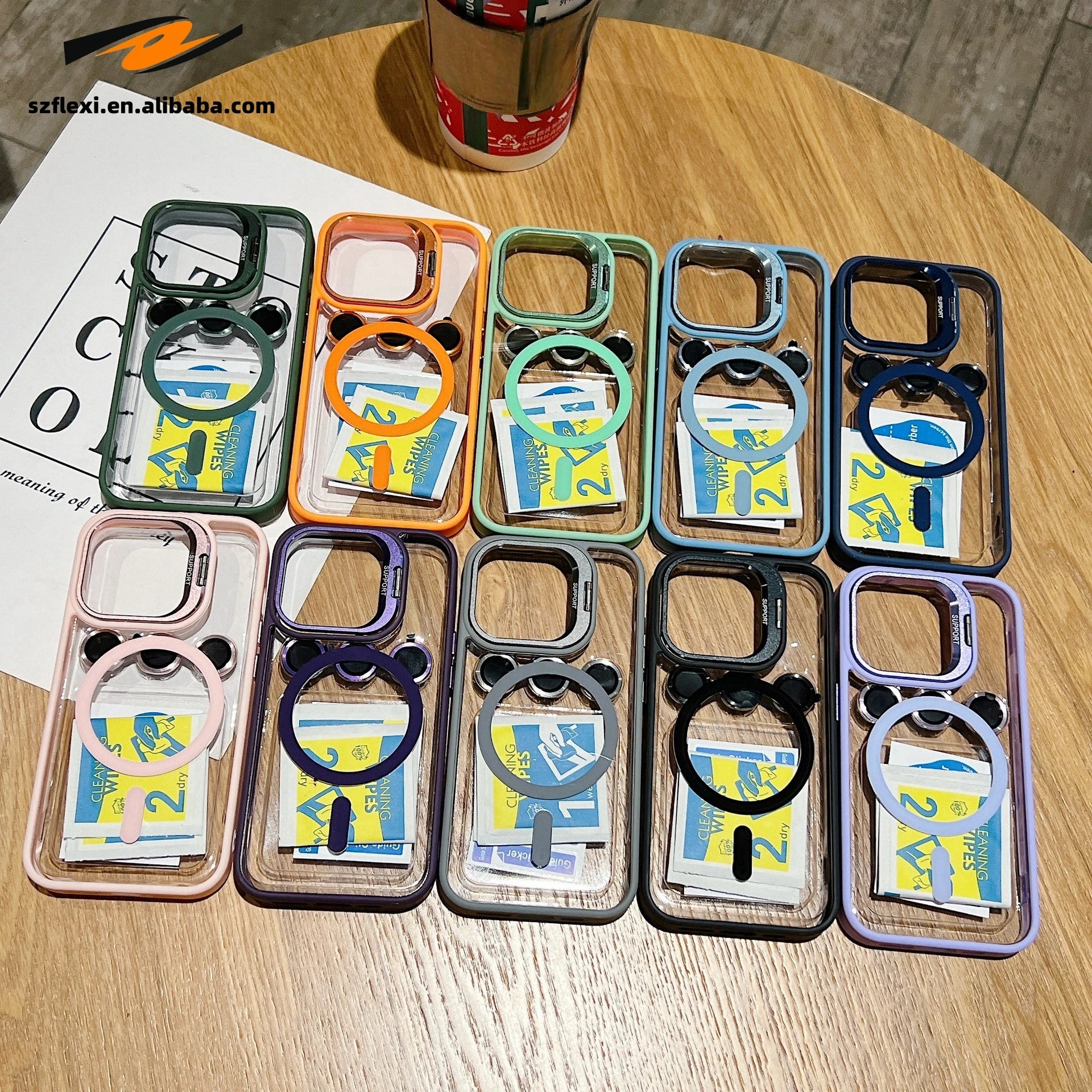 Magnetic Protective Case with Stand for iPhone Models 5