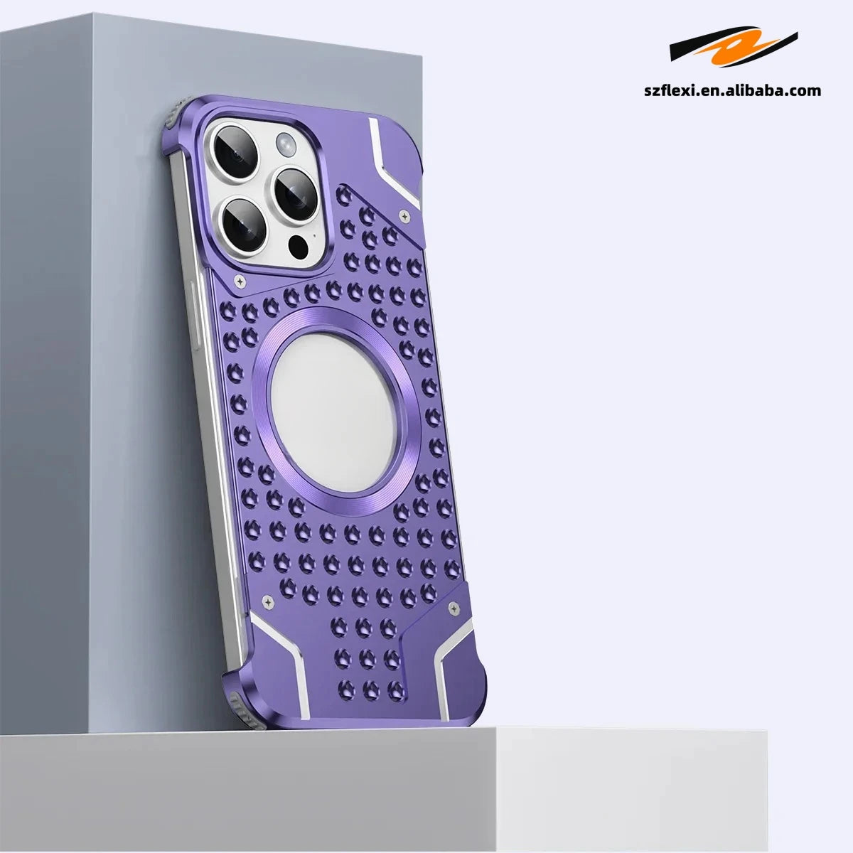 Magnetic Titanium Edge Case for iPhone Models 10