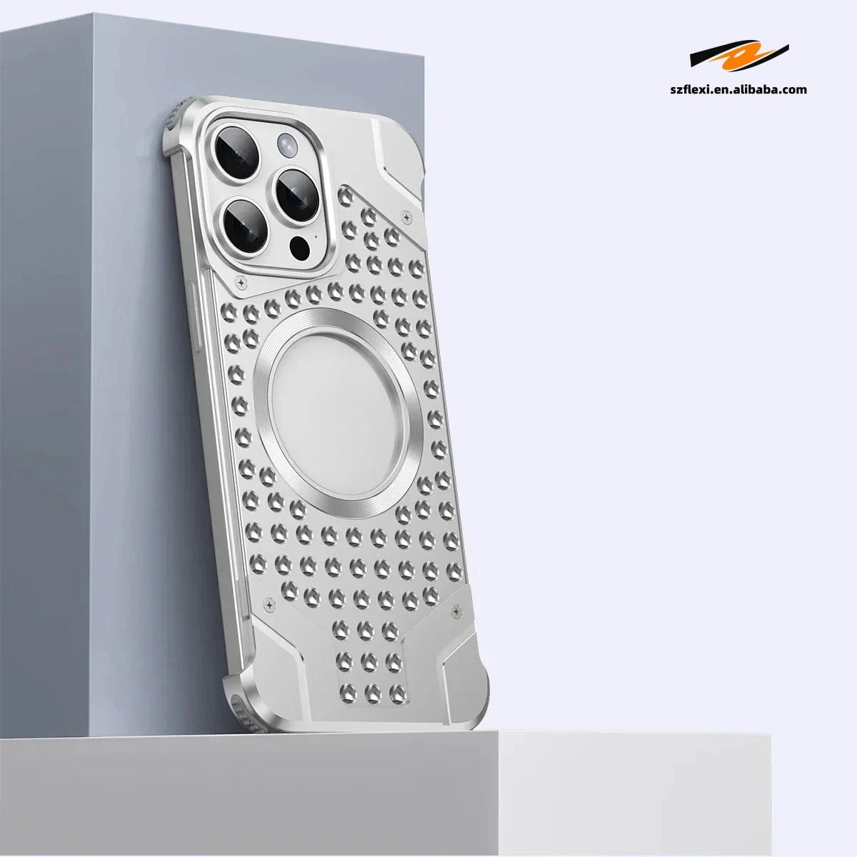 Magnetic Titanium Edge Case for iPhone Models 7