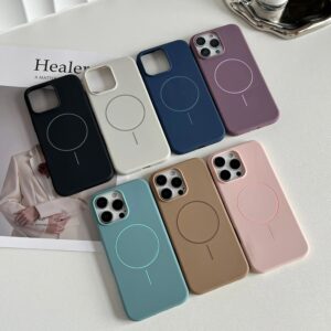 Magnetic TPU Case for Various iPhone Models