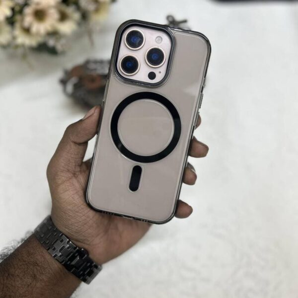 MagSafe Compatible Anti-Yellow Phone Case for iPhone Models