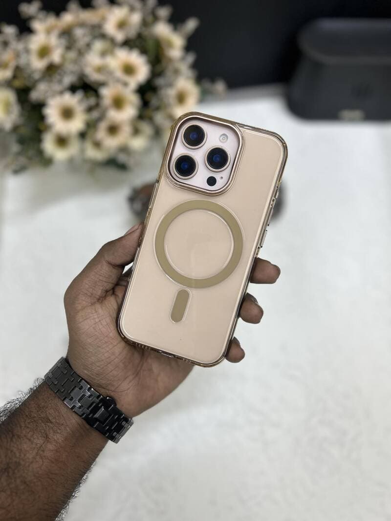 MagSafe Compatible Anti-Yellow Phone Case for iPhone Models 2