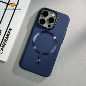 Matte Magnetic Hard Case for iPhone with Lens Guard 6