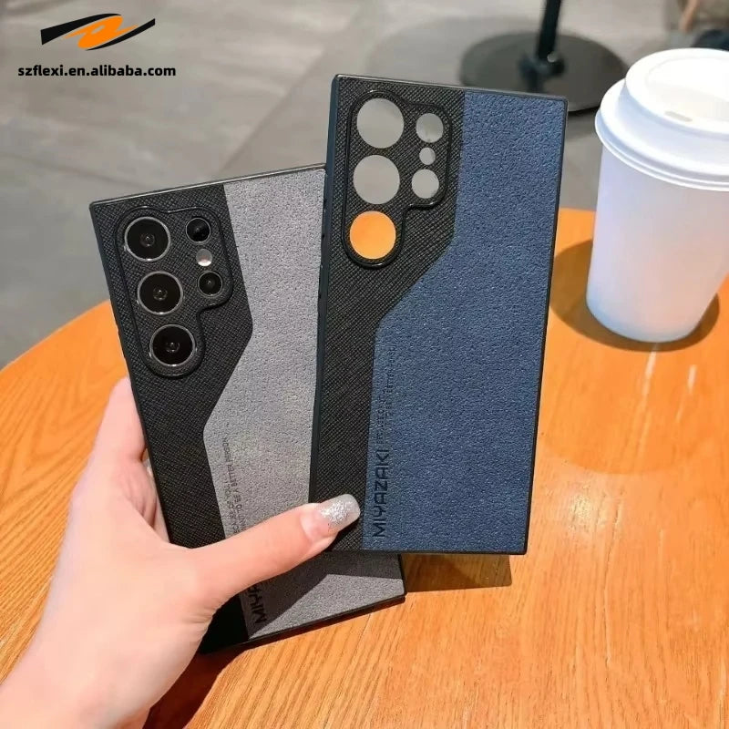 Matte PU Leather Shockproof Case Samsung Galaxy price in Bangladesh 1