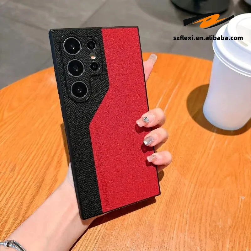 Matte PU Leather Shockproof Case Samsung Galaxy price in Bangladesh 10