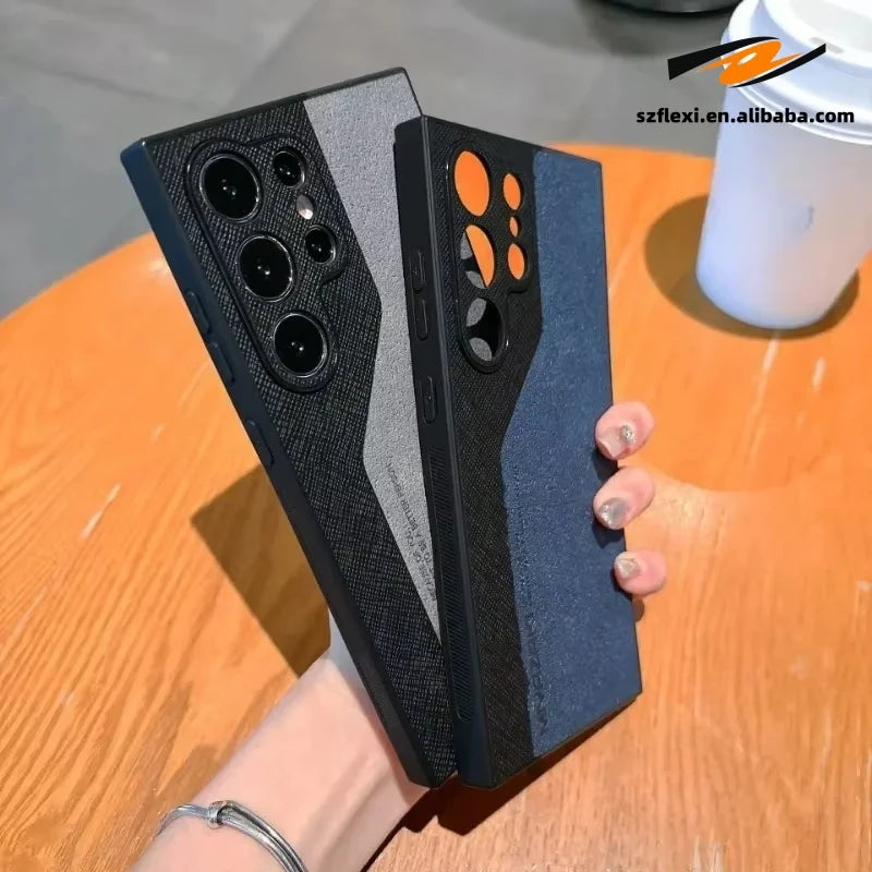 Matte PU Leather Shockproof Case Samsung Galaxy price in Bangladesh 3