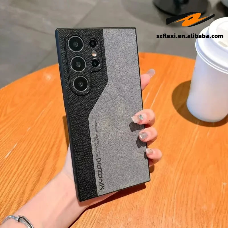 Matte PU Leather Shockproof Case Samsung Galaxy price in Bangladesh 7