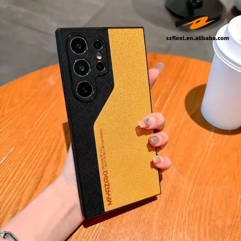 Matte PU Leather Shockproof Case Samsung Galaxy price in Bangladesh 9