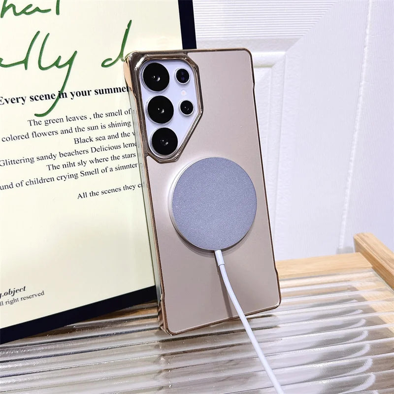 Matte Slim Case for Samsung Galaxy with Wireless Charging 1