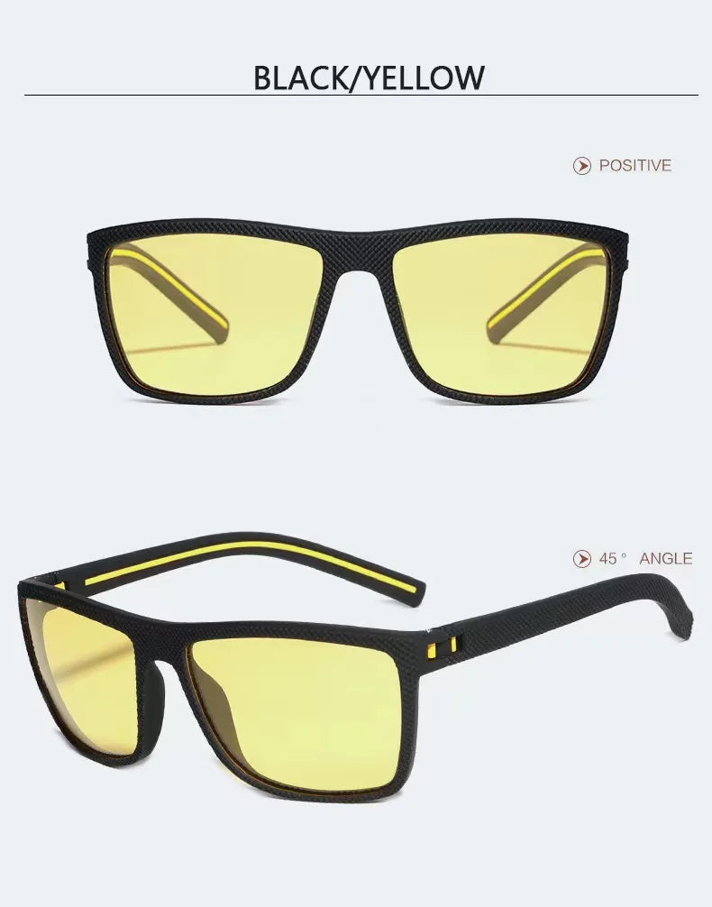 Men's High Quality Polarized Sports Sunglasses Square Frame Price in Bangladesh 14