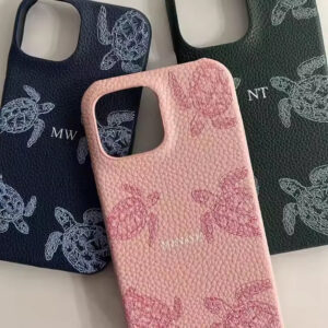 Personalized Leather Phone Case for iPhone Models