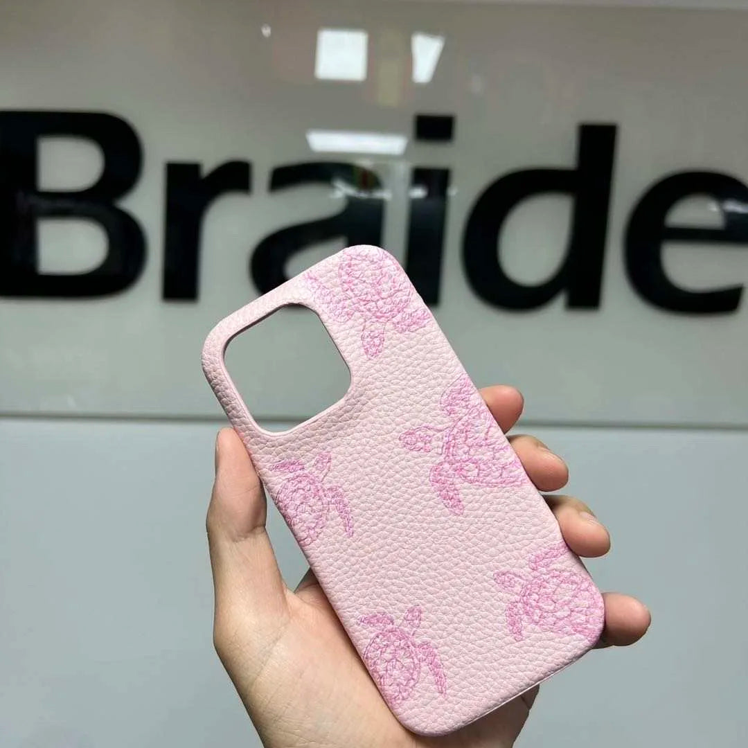 Personalized Leather Phone Case for iPhone Models 1