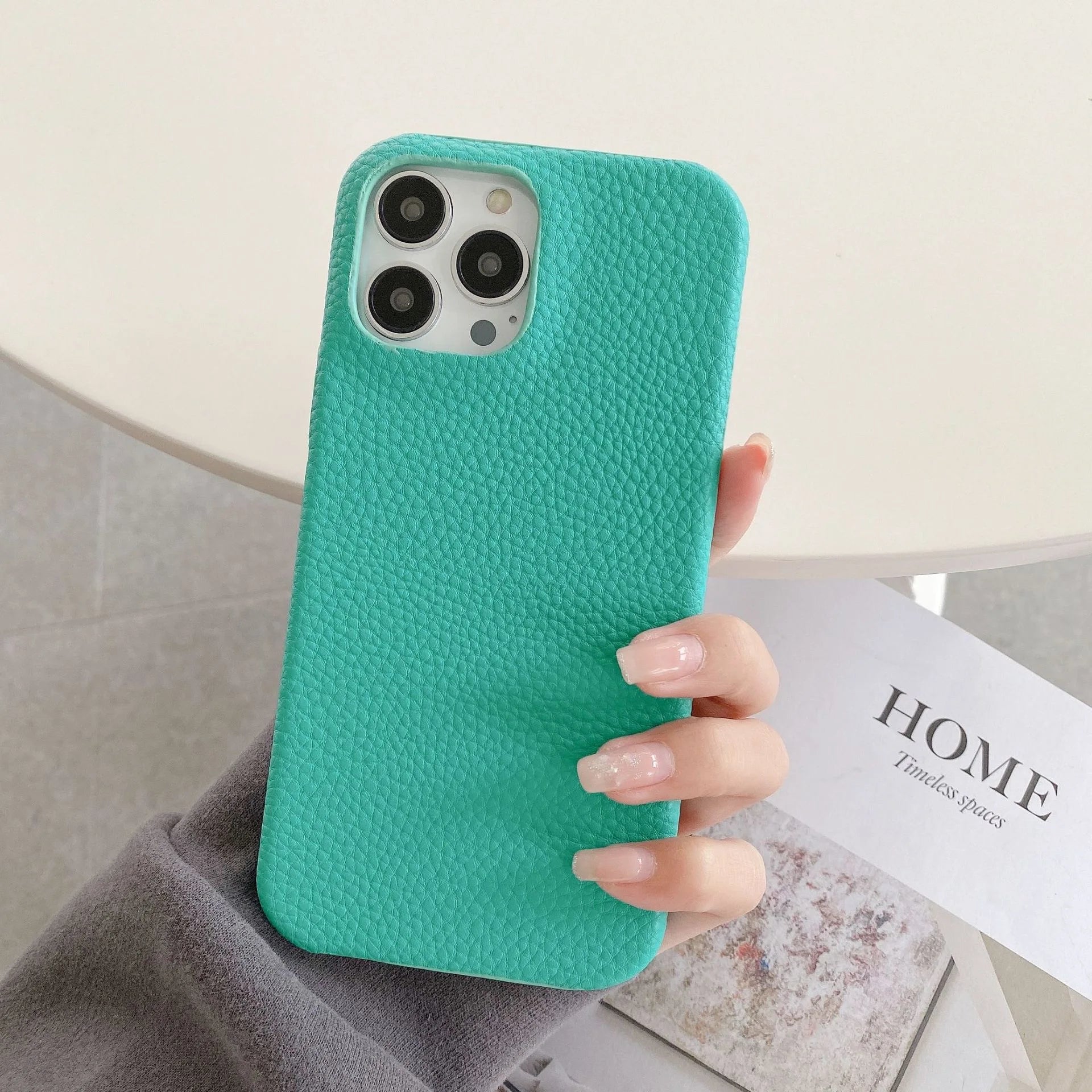 Personalized Leather Phone Case for iPhone Models 10
