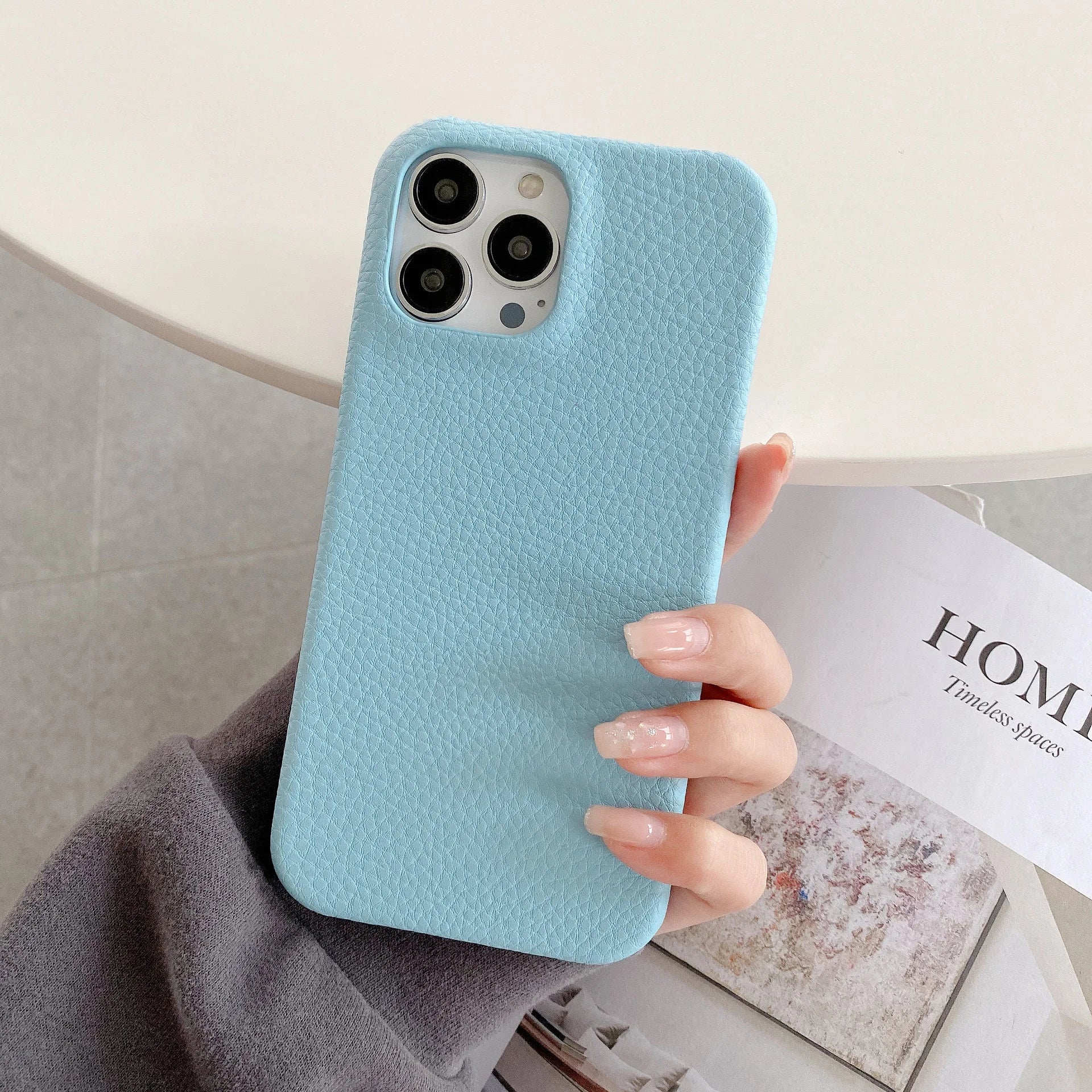Personalized Leather Phone Case for iPhone Models 14