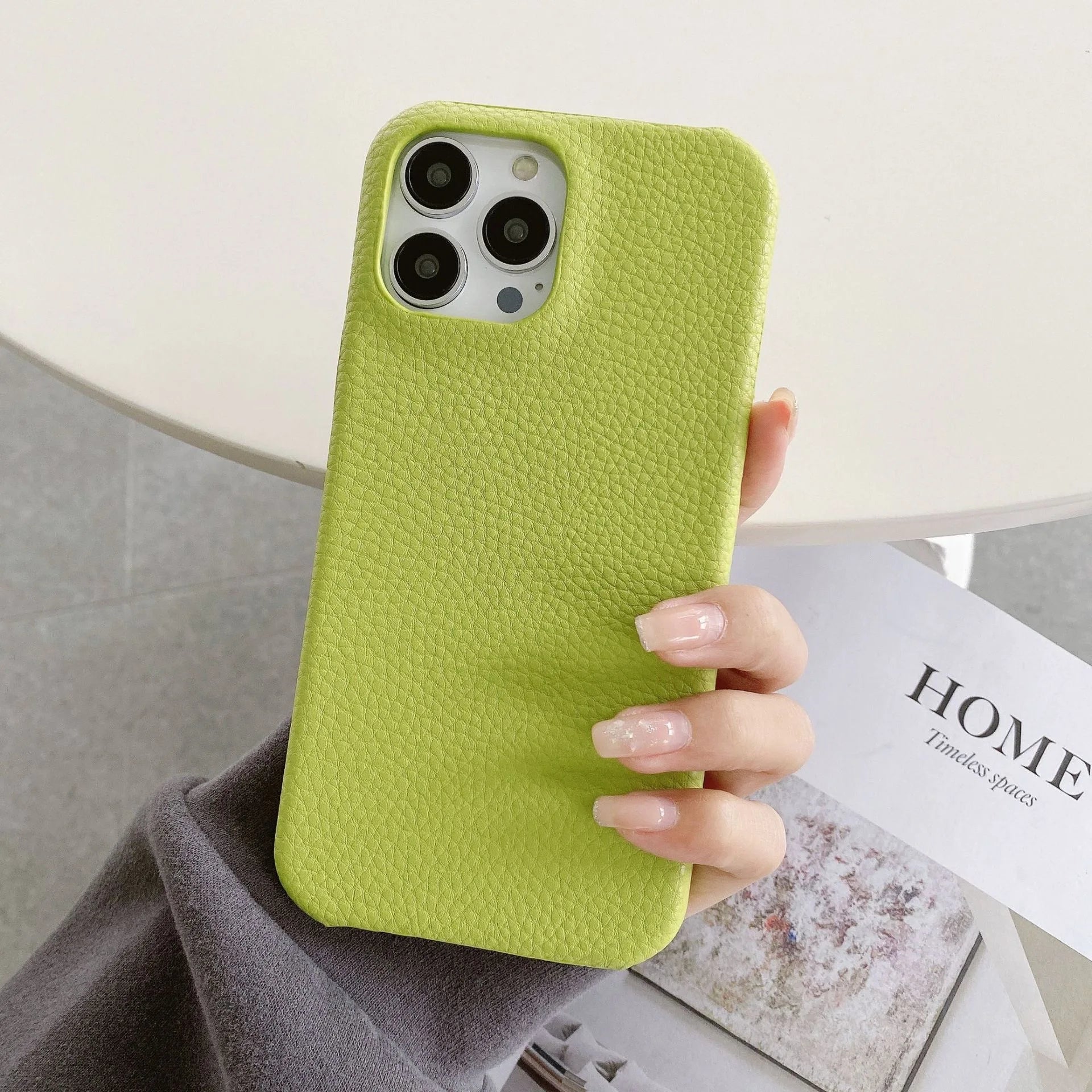 Personalized Leather Phone Case for iPhone Models 17