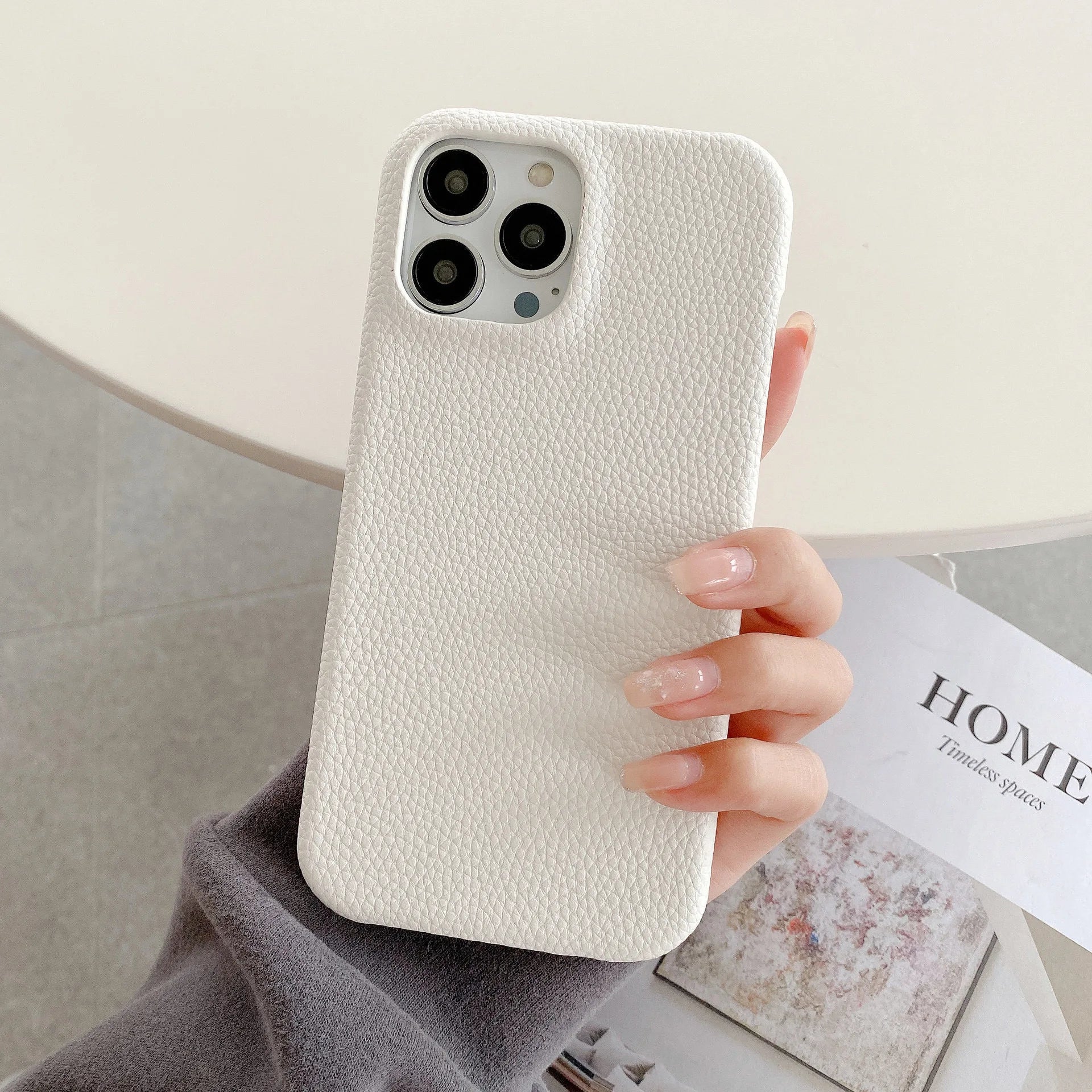 Personalized Leather Phone Case for iPhone Models 18