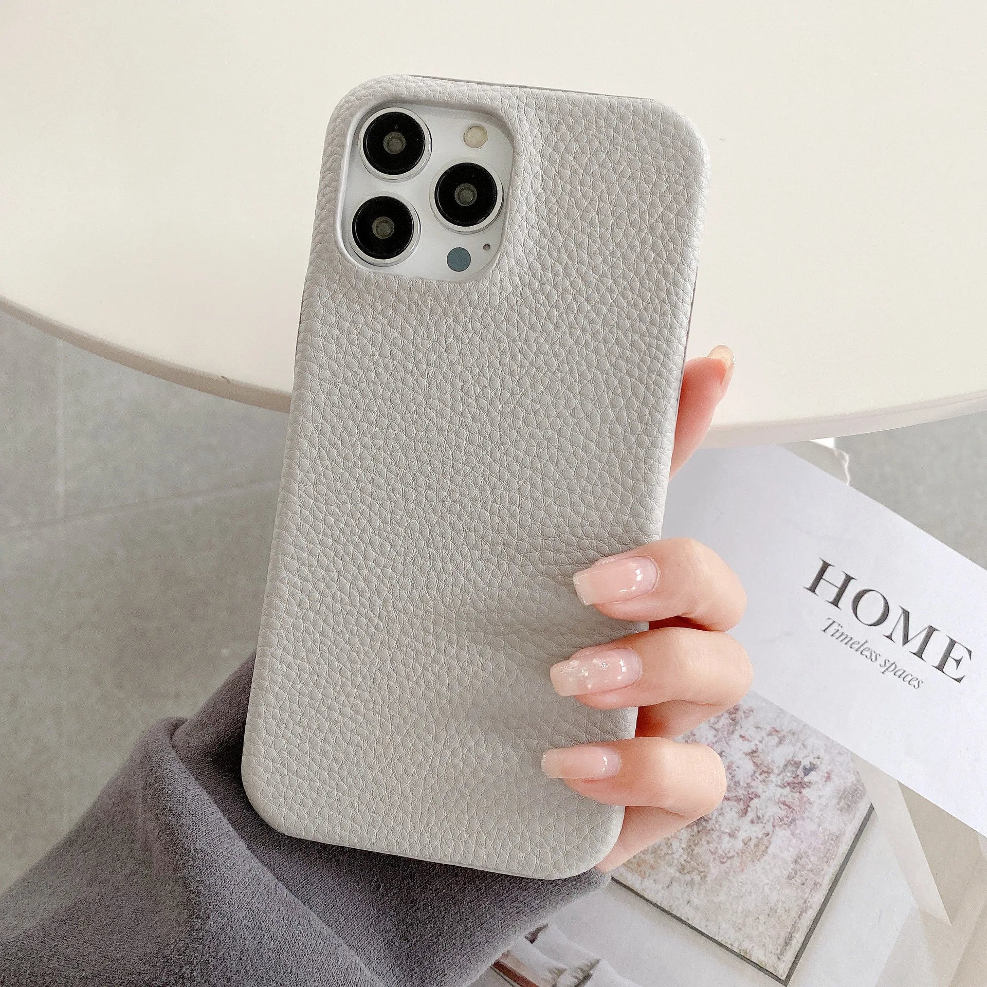 Personalized Leather Phone Case for iPhone Models 19