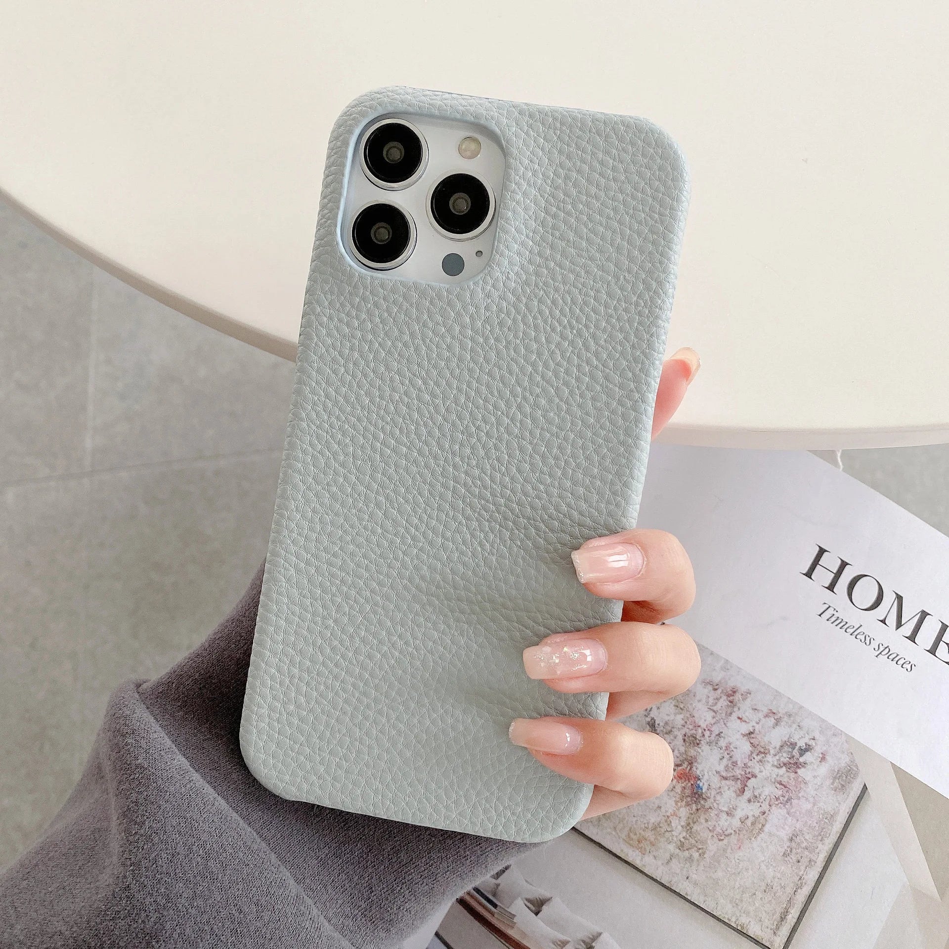 Personalized Leather Phone Case for iPhone Models 9