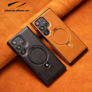 Premium Magnetic PU Leather Samsung Galaxy Case price in Bangladesh