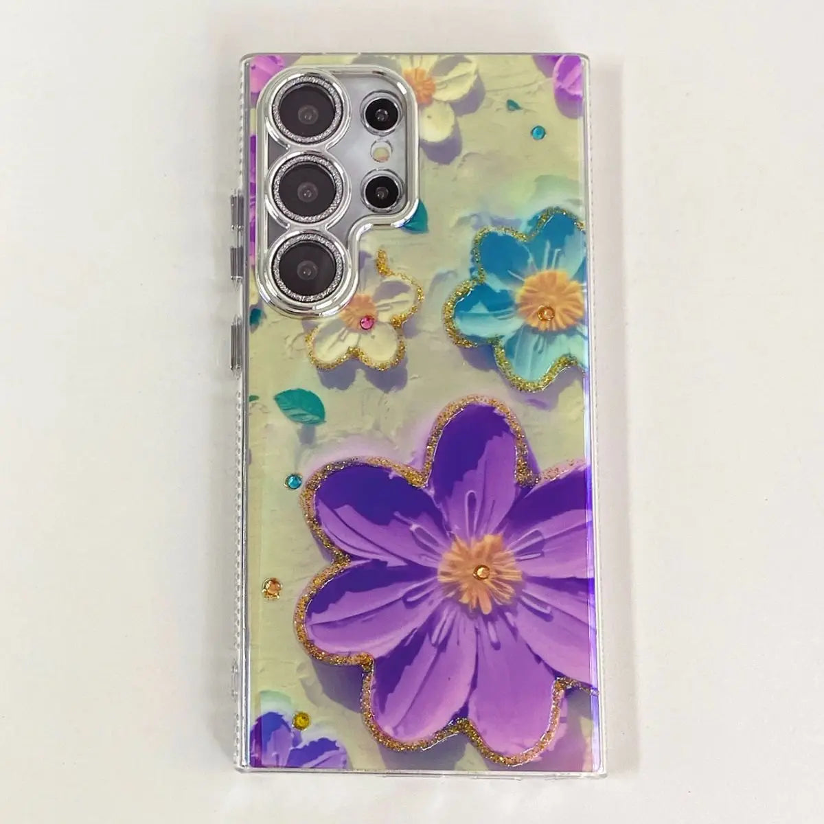 Purple Floral Samsung Phone Case price in Bangladesh 7
