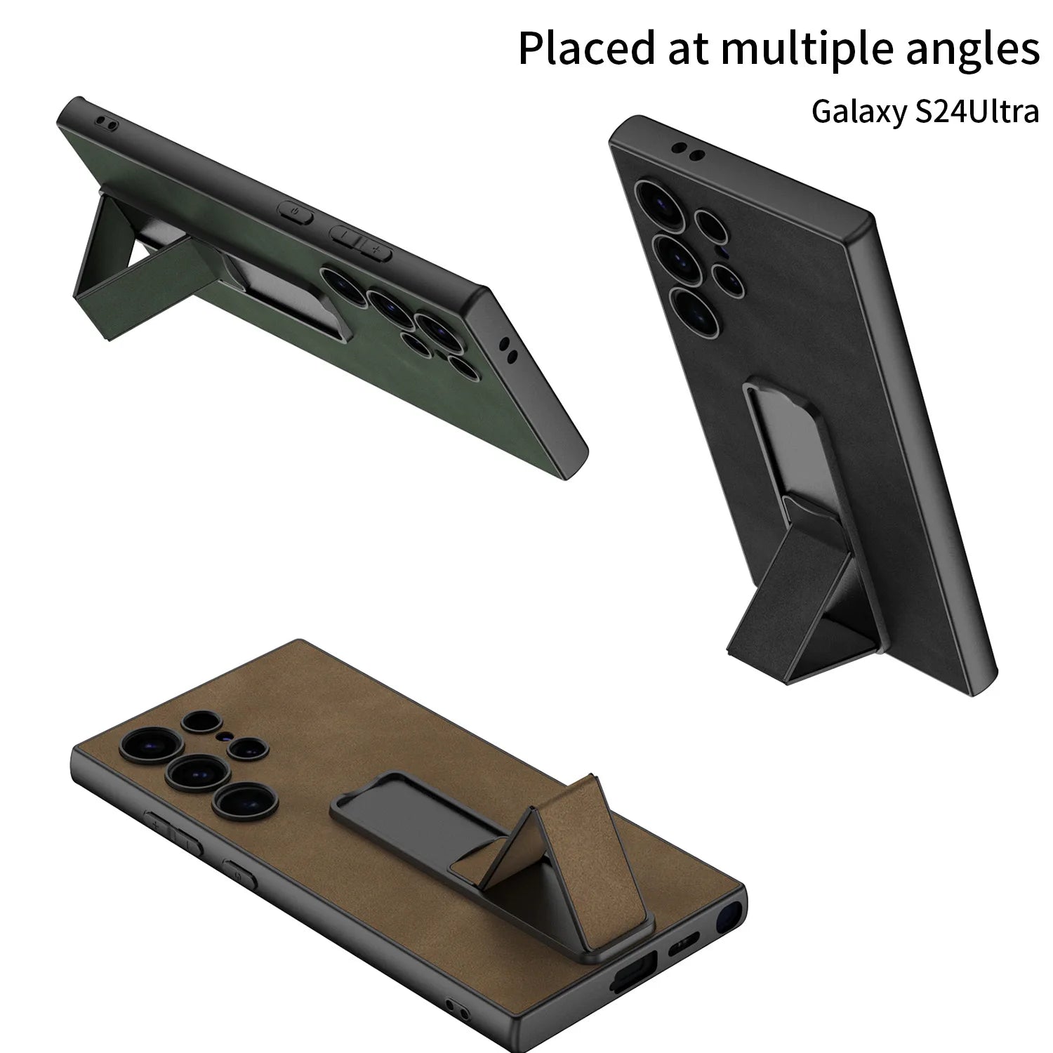 Samsung Galaxy Leather Case with Stand and Shock Protection 1